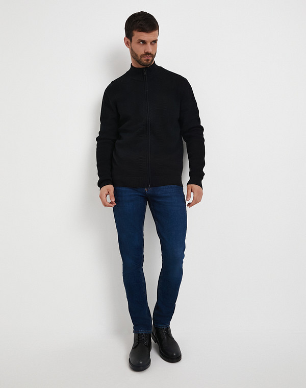 971-5201-2602 Джемпер мужской черн, Mascotte