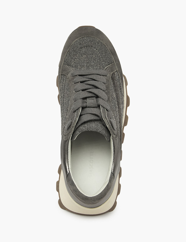 Серые женские кроссовки MASCOTTE 15-520216-3624M | ракурс 4
