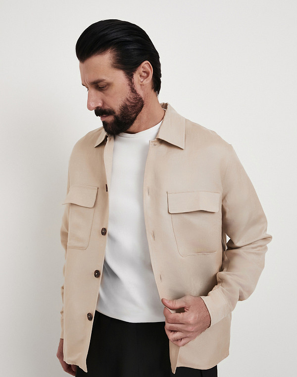 885-6111-2708 Куртка мужская беж, Mascotte