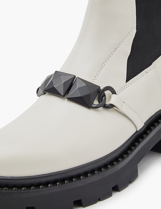 Молочные женские челси MASCOTTE 233-3201721-7115M | ракурс 8