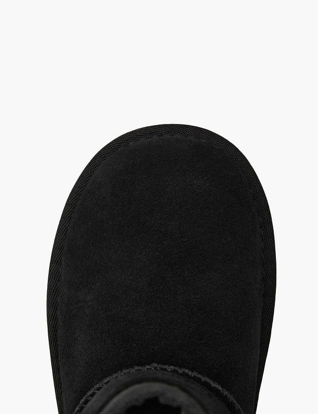 Черные велюровые детские угги MASCOTTE 234-326431-0202 | ракурс 6