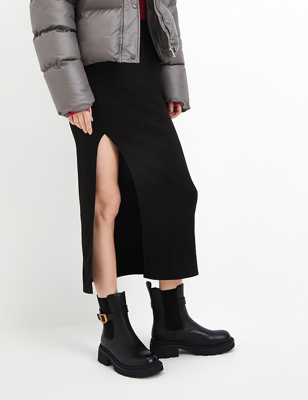 Черные женские челси MASCOTTE 58-321421-7100M | ракурс 1 Черные женские челси MASCOTTE 58-321421-7100M | ракурс 1