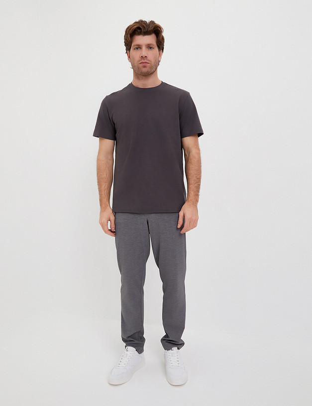 Темно-серая мужская футболка MASCOTTE 873-4105-2610 | ракурс 5