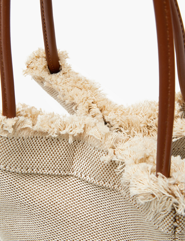 Бежевая женская сумка MASCOTTE 647-4119-208 | ракурс 6