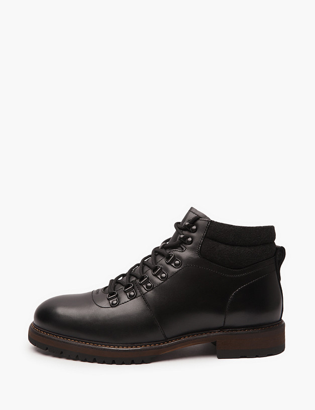 Черные мужские зимние хайкеры MASCOTTE 58-429431-0102 | ракурс 3