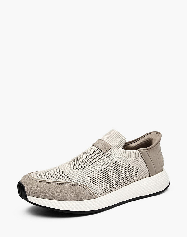 189-6131624-0208 Полуботинки для активного отдыха мужские текстиль-велюр/текстиль св.беж-беж, Mascotte