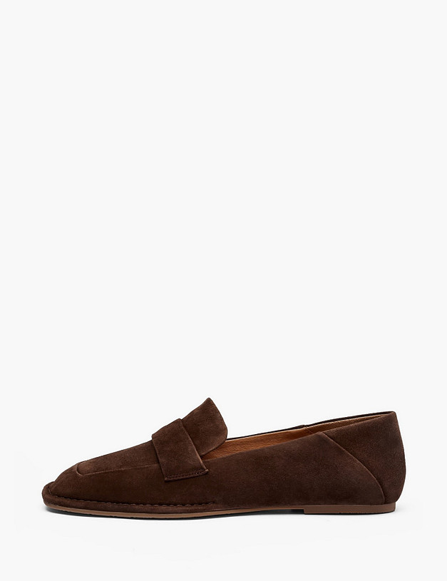 Коричневые женские лоферы MASCOTTE 234-614211-4690M | ракурс 1