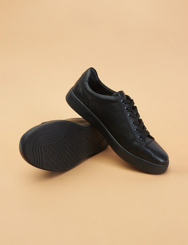 Черные классические мужские кеды MASCOTTE 22-2131315-3180M | ракурс 7