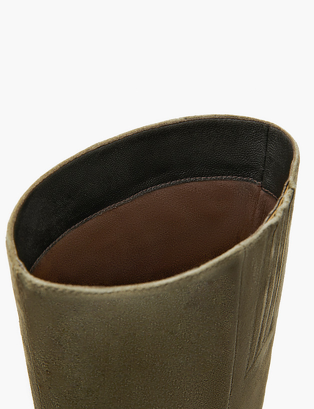 Зеленые женские сапоги MASCOTTE 172-3202823-3640M | ракурс 7