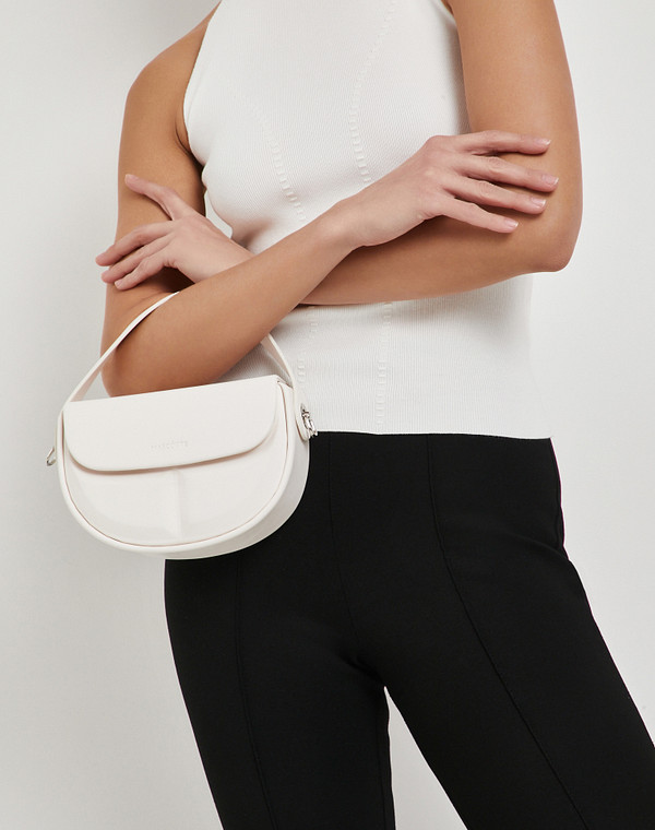 660-5224-601 Сумка женская и.кожа/текстиль бел, S, Mascotte