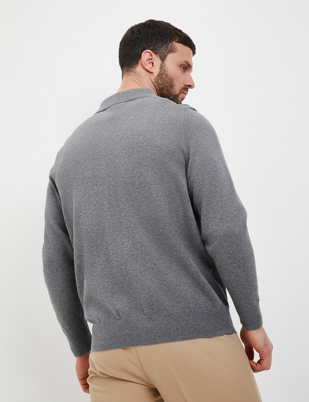 Серый мужской джемпер MASCOTTE 900-4225-2610 | ракурс 6 Серый мужской джемпер MASCOTTE 900-4225-2610 | ракурс 6