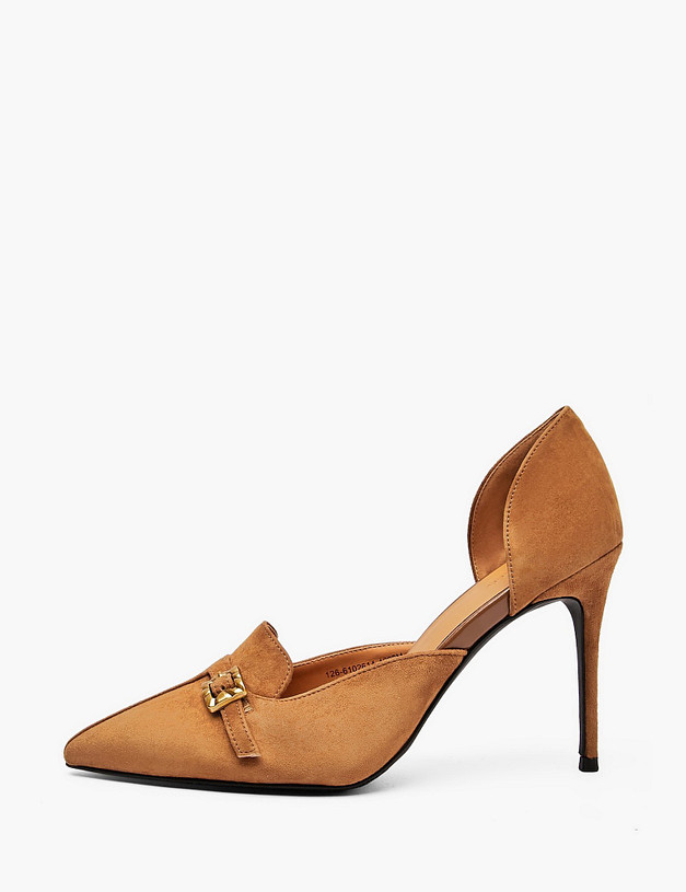 Коричневые женские туфли MASCOTTE 126-6102614-4698M | ракурс 1