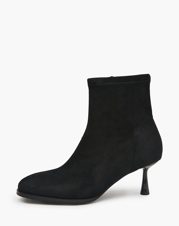 233-510221-2802 Ботинки женские текстиль/ворсин черн, Mascotte