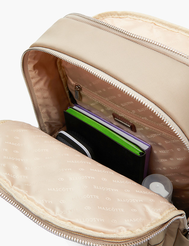Бежевый женский рюкзак MASCOTTE 604-4131-208 | ракурс 6