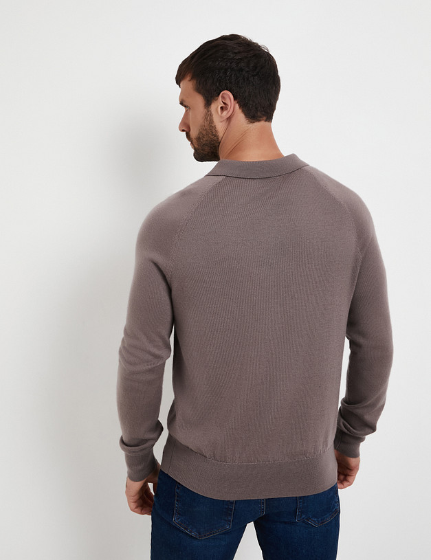 Мужской джемпер цвета капучино MASCOTTE 852-5226-7509 | ракурс 6