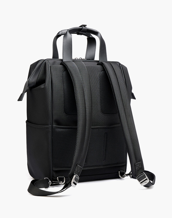 604-6110-202 Рюкзак мужской текстиль-и.кожа/текстиль черн, L, Mascotte