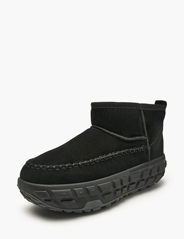 Черные женские угги MASCOTTE 234-521051-0202 | ракурс 2