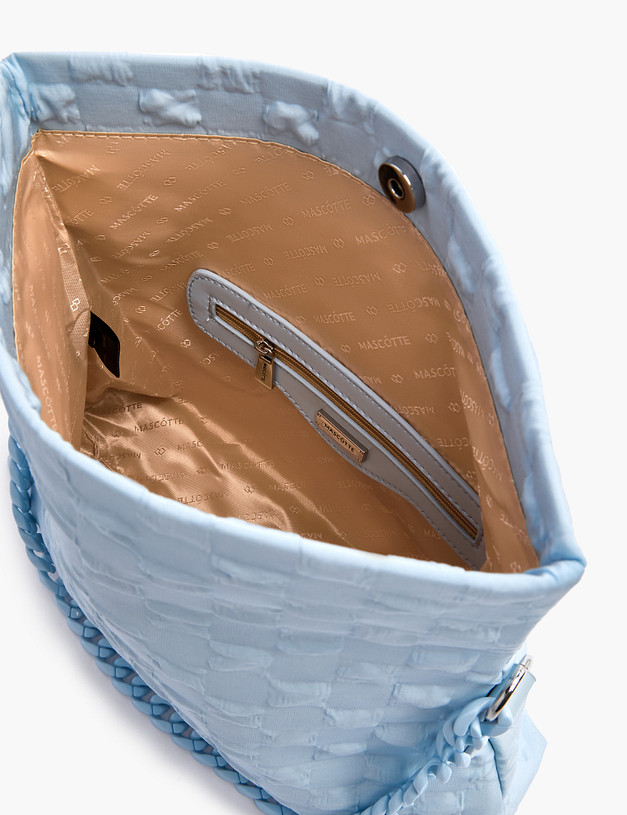 Голубая женская сумка MASCOTTE 670-3121-203 | ракурс 4