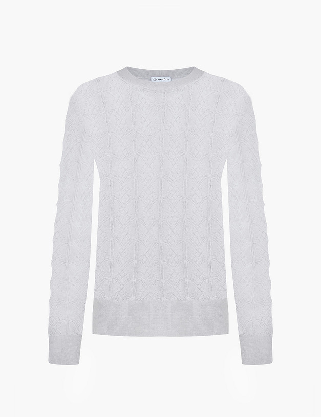 Серо-голубой женский джемпер MASCOTTE 852-4233-2411 | ракурс 6