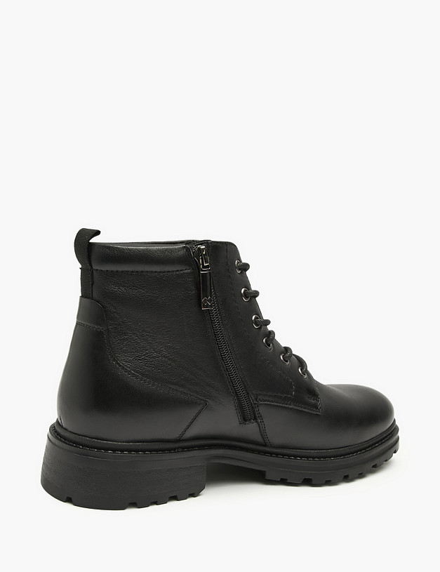 Черные мужские зимние ботинки MASCOTTE 58-529231-0102 | ракурс 3