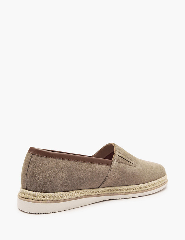 Бежевые мужские эспадрильи MASCOTTE 175-511721-0210 | ракурс 4 Бежевые мужские эспадрильи MASCOTTE 175-511721-0210 | ракурс 4
