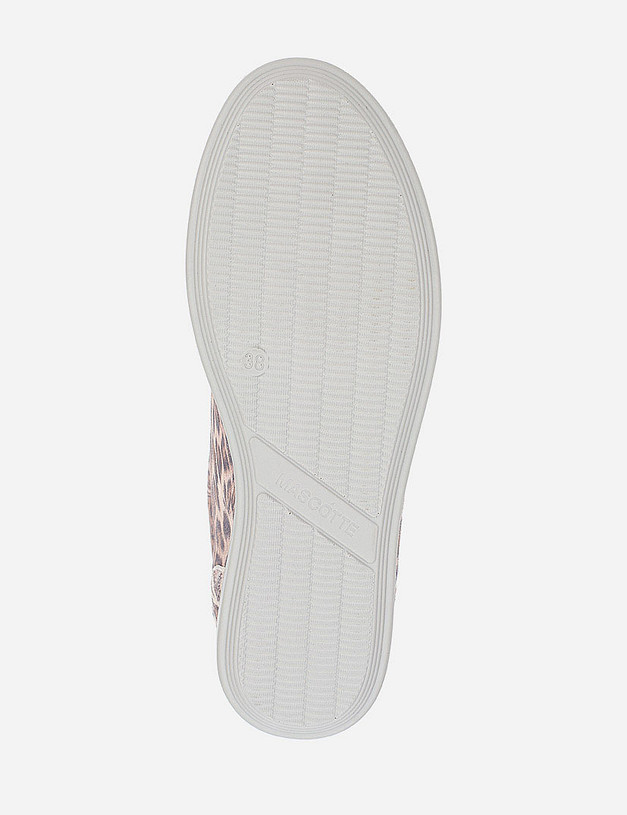 Коричневые женские кеды MASCOTTE 104-0166811-0609 | ракурс 6