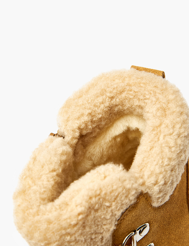 Рыжие детские угги MASCOTTE 234-524831-0213 | ракурс 7