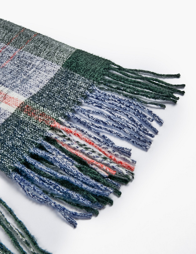 Серый женский шарф MASCOTTE 766-2205-2411 | ракурс 2