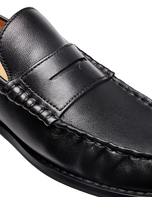 Черные женские лоферы MASCOTTE 233-615611-3501M | ракурс 6