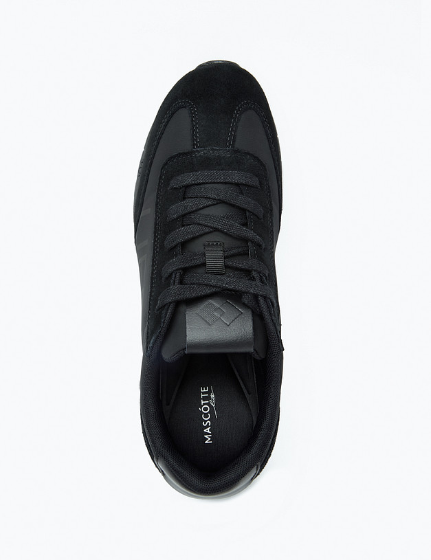 Черные женские кроссовки MASCOTTE 189-2125025-0202 | ракурс 4