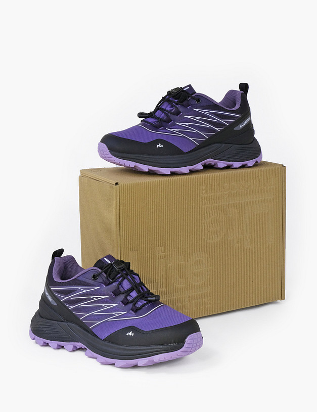 Фиолетовые женские кроссовки MASCOTTE 18-421122-0207 | ракурс 7 Фиолетовые женские кроссовки MASCOTTE 18-421122-0207 | ракурс 7