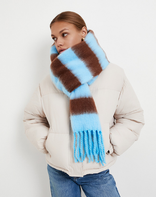 766-5208-2403 Шарф женский св.синий, Mascotte