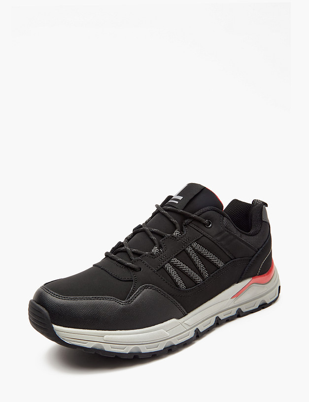 Черные мужские кроссовки MASCOTTE 189-322221-0602 | ракурс 2