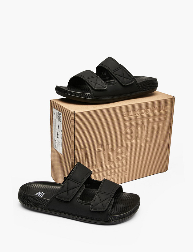 Черные мужские сабо MASCOTTE 151-610821-0202 | ракурс 6