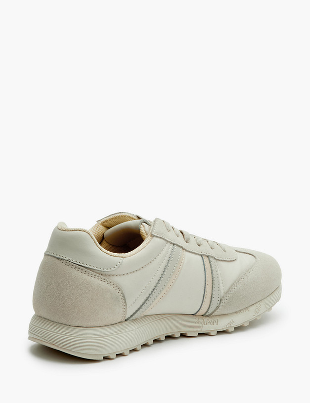 Бежевые женские кроссовки MASCOTTE 189-21250210-0208 | ракурс 3