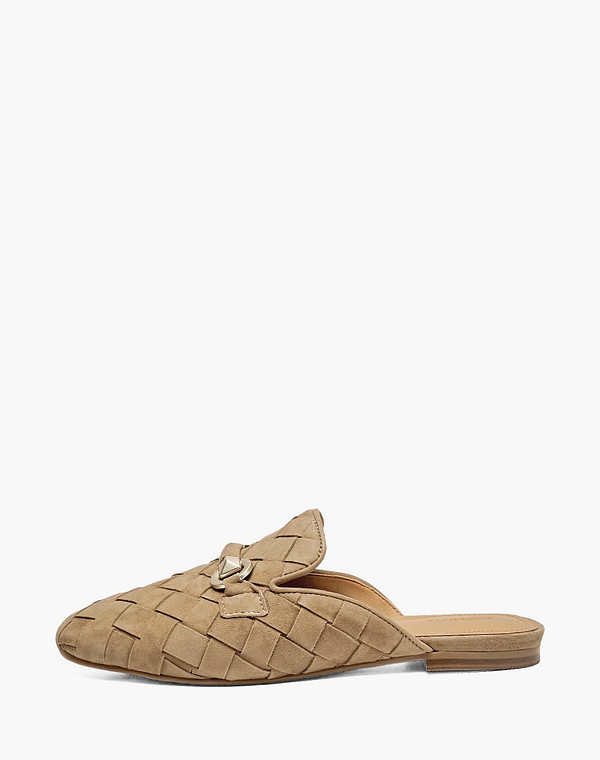 234-612211-0608 Туфли летние женские велюр/нат.кожа беж, Mascotte