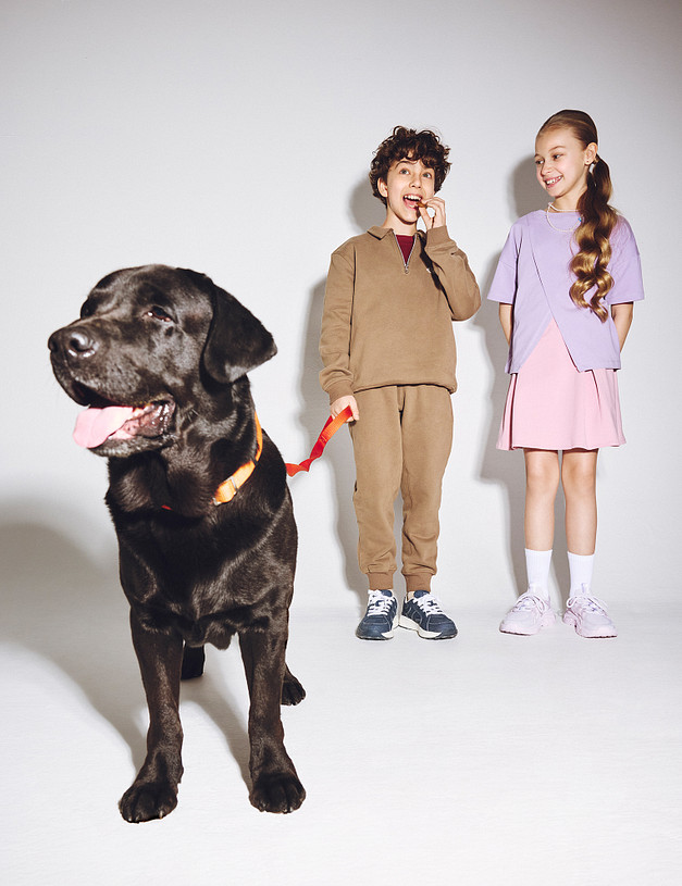 Фиолетовые кроссовки для девочек MASCOTTE 234-511821-0207 | ракурс 2