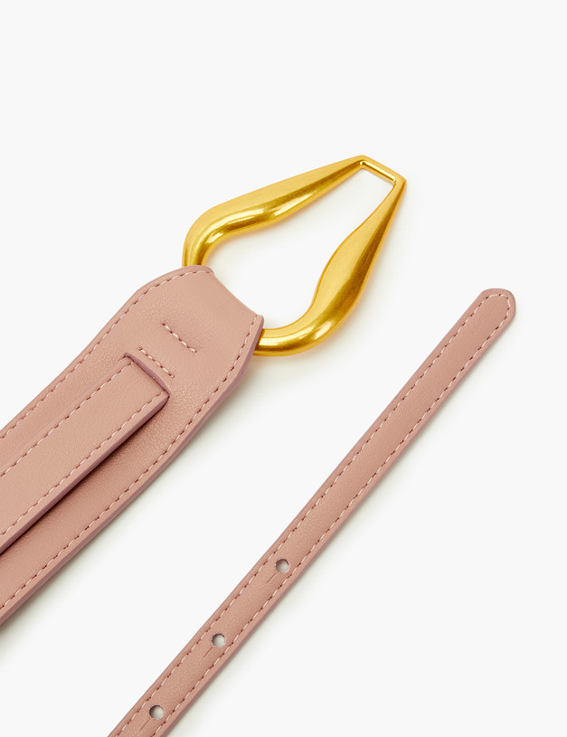 Розовый женский ремень MASCOTTE 703-2110-608 | ракурс 3