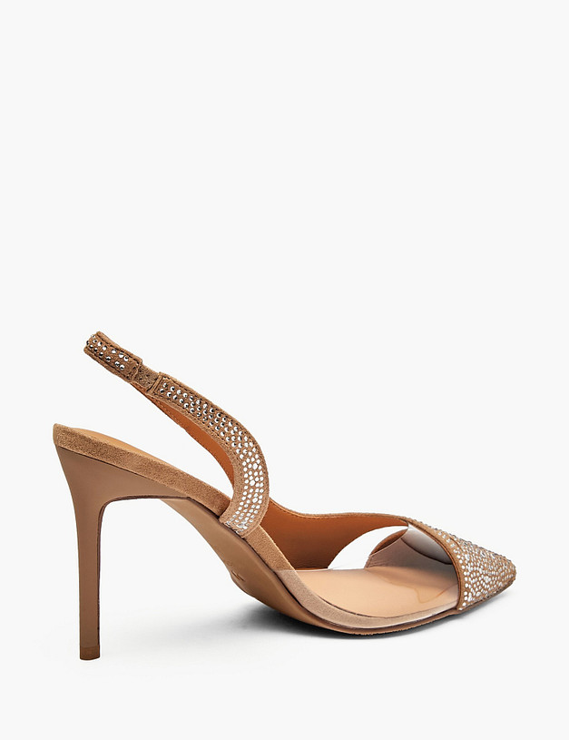 Бежевые женские туфли MASCOTTE 126-613911-0608 | ракурс 3