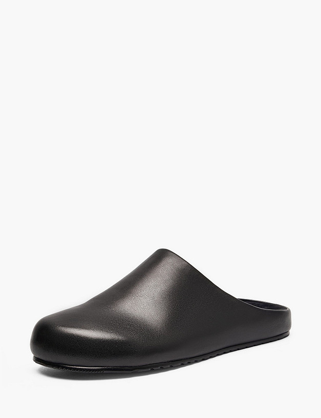 Черные женские сабо MASCOTTE 234-529622-3100M | ракурс 2