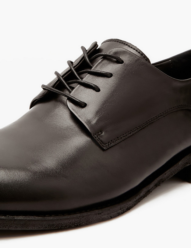 Premium черные мужские дерби MASCOTTE 128-414811-0102 | ракурс 7 Premium черные мужские дерби MASCOTTE 128-414811-0102 | ракурс 7