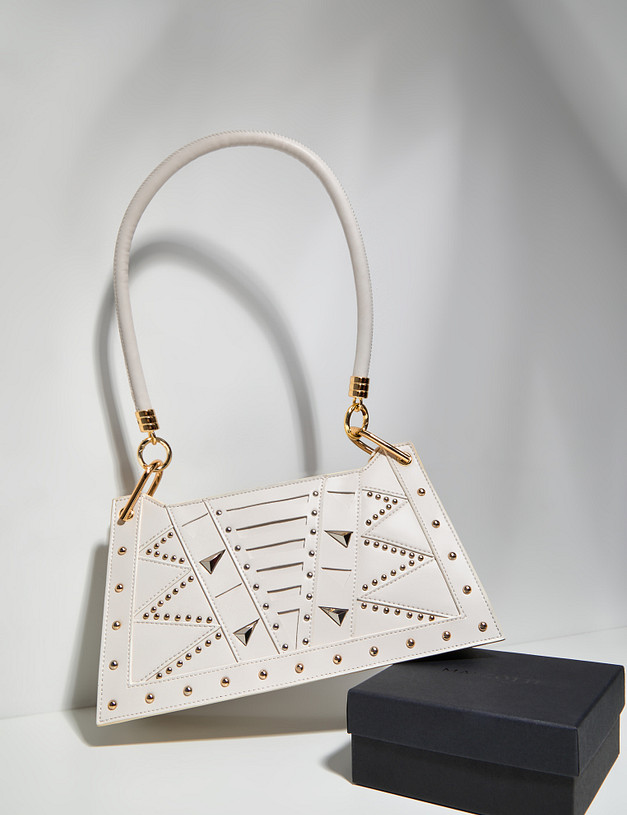 Молочная женская сумка MASCOTTE 604-3137-601 | ракурс 1