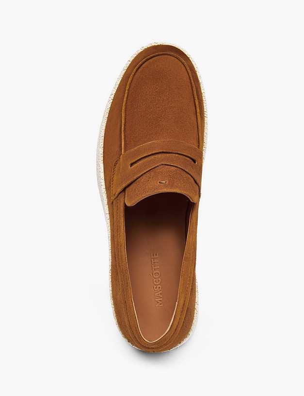 Рыжие мужские полуботинки MASCOTTE 58-6110911-5606M | ракурс 4