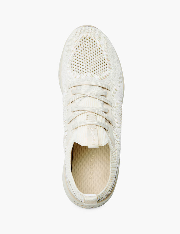 Бежевые женские кроссовки MASCOTTE 130-011221-0208 | ракурс 4