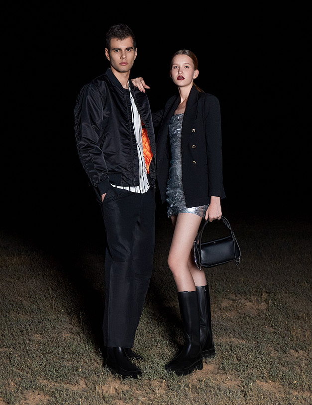 Черные мужские челси MASCOTTE 22-320722-0102 | ракурс 1