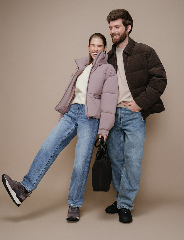 Серые женские зимние кроссовки MASCOTTE 22-5241436-4688M | ракурс 1