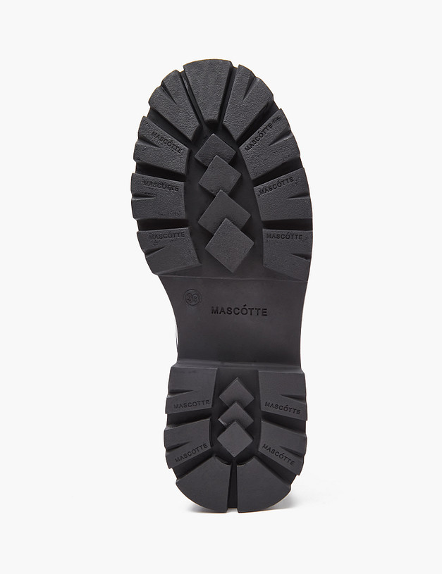 Черные женские зимние ботинки MASCOTTE 233-3201734-3100M | ракурс 5