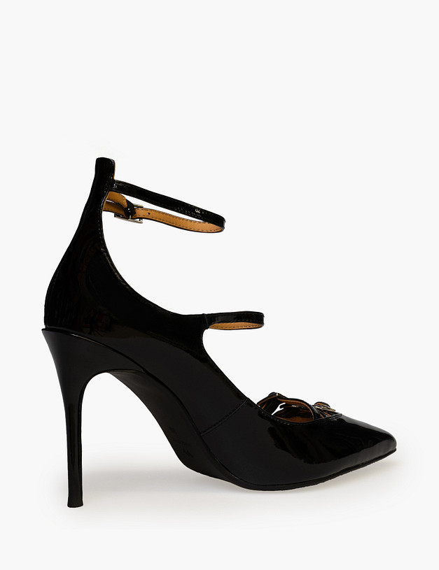 Черные женские туфли MASCOTTE 126-610411-0702 | ракурс 3