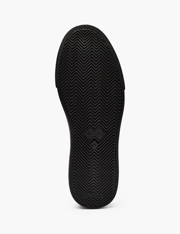 Черные мужские кеды MASCOTTE 142-6132012-0102 | ракурс 5