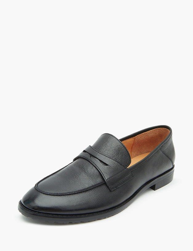 Черные женские лоферы MASCOTTE 58-3180311-3180M | ракурс 2 Черные женские лоферы MASCOTTE 58-3180311-3180M | ракурс 2